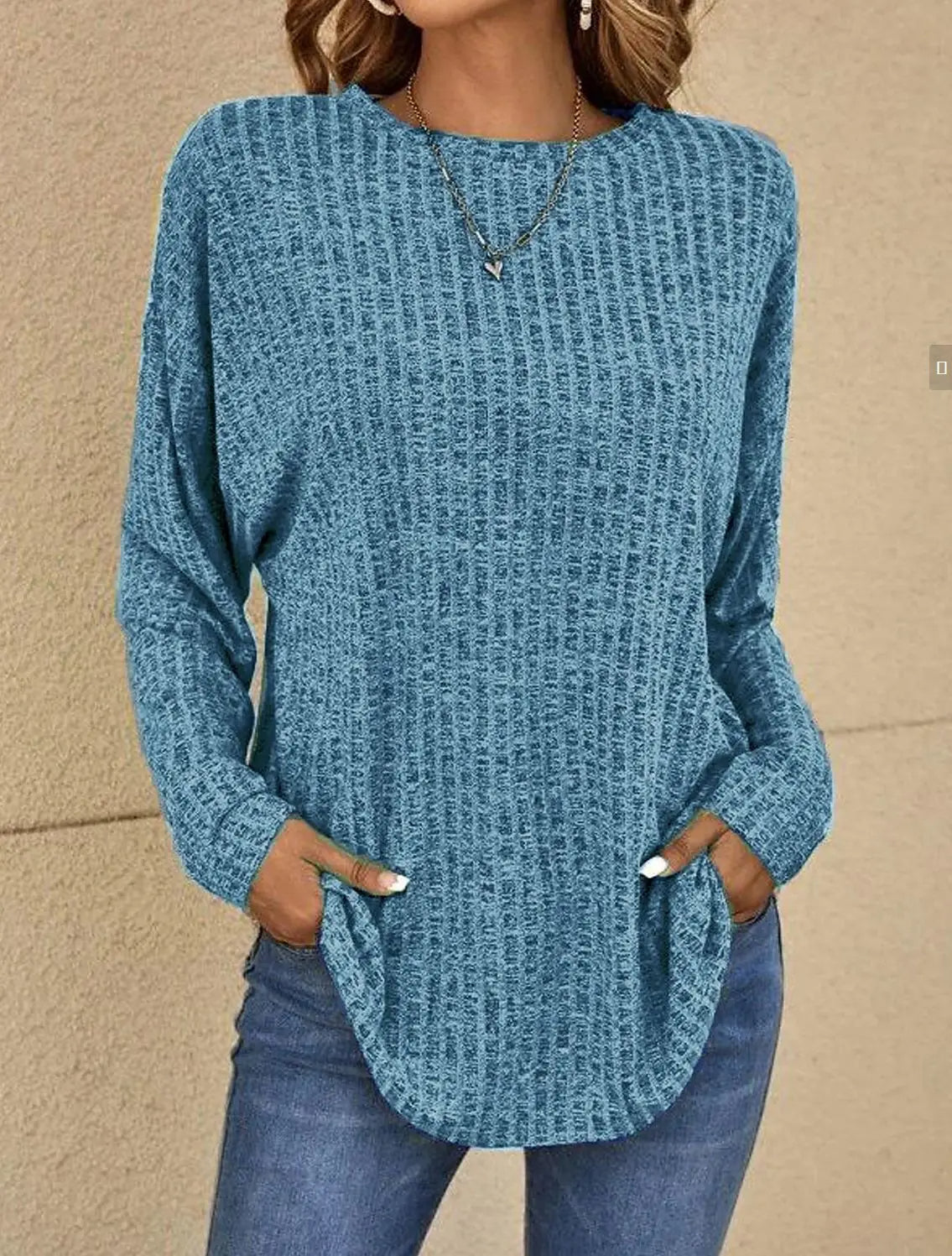 Fest Sweater| Afslappet Sweater Med Tekstur!